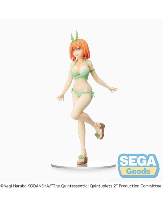 Sega The Quintessential Quintuplets 2 PM PVC Statue Yotsuba Nakano 20 cm