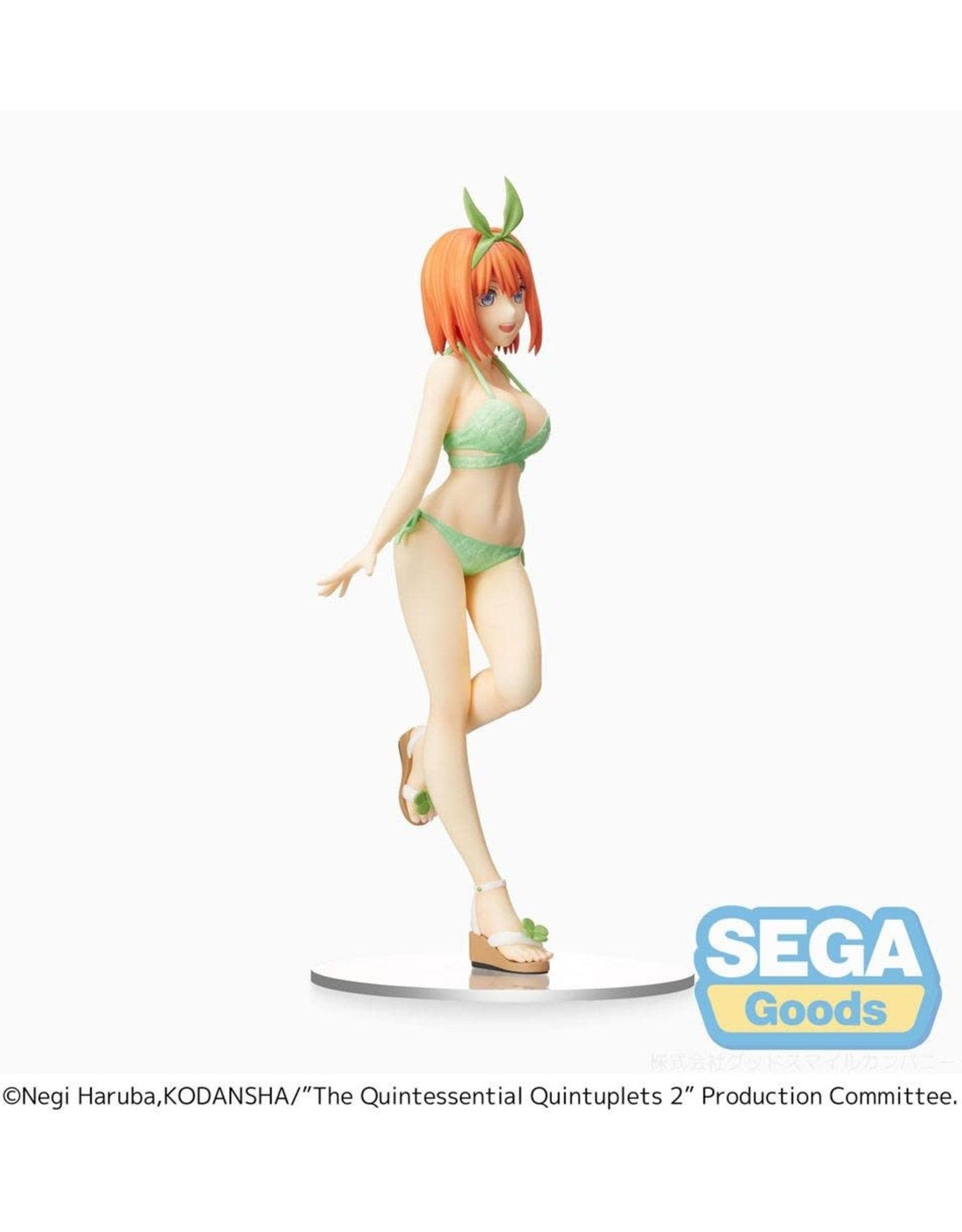 Sega The Quintessential Quintuplets 2 PM PVC Statue Yotsuba Nakano 20 cm