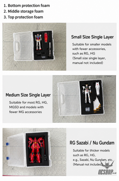 Transparent Display Case for Models Kits - Storage & Organization