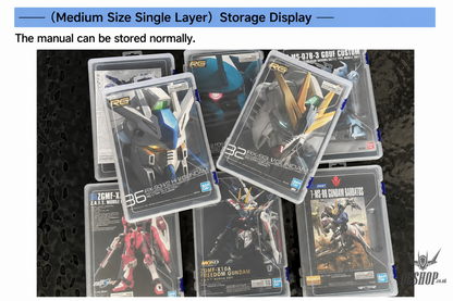 Transparent Display Case for Models Kits - Storage & Organization