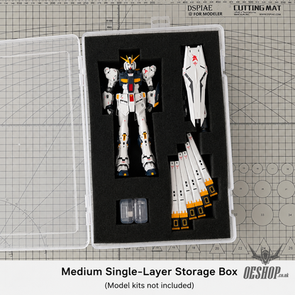 Transparent Display Case for Models Kits - RG HG &nbsp Medium Single-LayerStorage Box - Storage & Organization