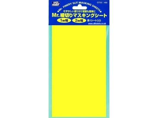 GSI Creos Mr Hobby GT-53 Mr Finely Slit Masking Sheets