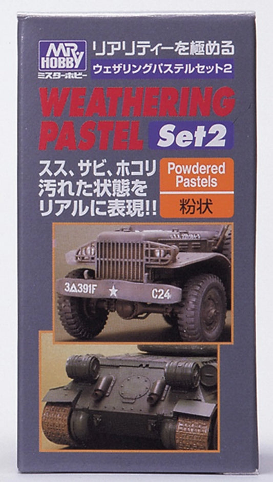 GSI Creos Mr Hobby PP-102 Weathering Pastel Set 2