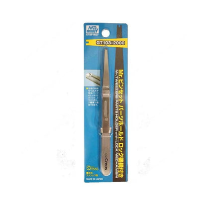 GSI Creos Mr Hobby GT-103 Mr Tweezers Parts Holder w/lock mechanism
