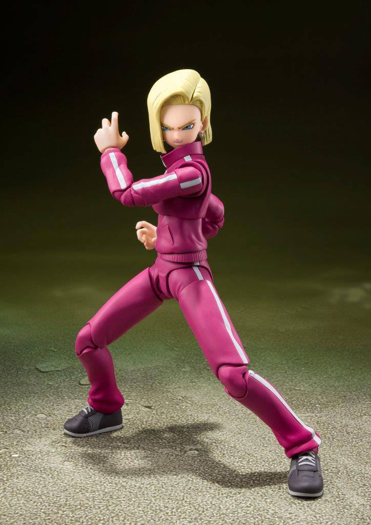 Bandai Tamashii Nations S.H. Figuarts Dragon Ball Super Android 18 Action Figure
