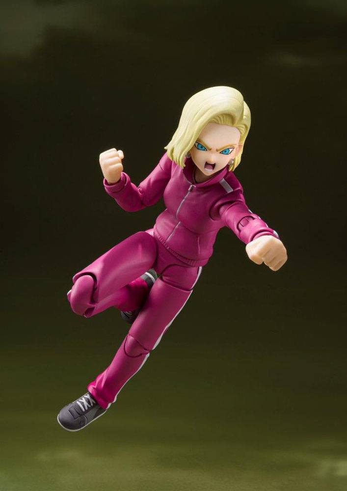 Bandai Tamashii Nations S.H. Figuarts Dragon Ball Super Android 18 Action Figure