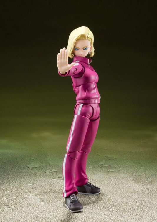 Bandai Tamashii Nations S.H. Figuarts Dragon Ball Super Android 18 Action Figure