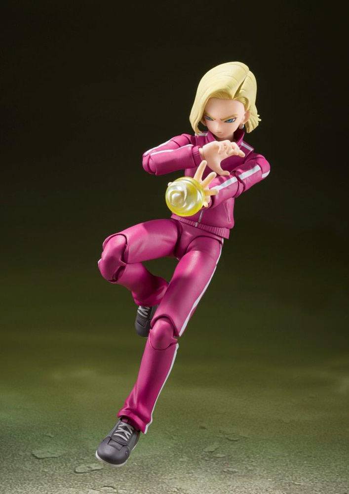 Bandai Tamashii Nations S.H. Figuarts Dragon Ball Super Android 18 Action Figure