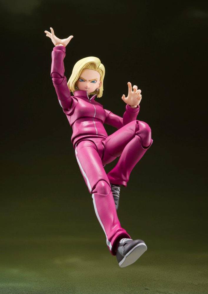 Bandai Tamashii Nations S.H. Figuarts Dragon Ball Super Android 18 Action Figure