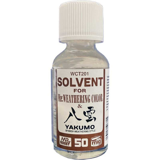 GSI Creos Mr Hobby WCT-201 Mr Weathering Colour Thinner - 50ml